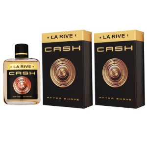 La Rive Cash for Men 2 x 100 ml Aftershave After Shave Herren