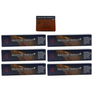 Wella Koleston 6 x 60 ml 8/7 hellblond braun