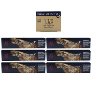 Wella Koleston 6 x 60 ml 10/0 hell lichtblond