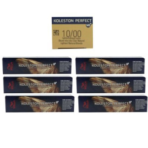 Wella Koleston 6 x 60 ml 10/00 hell lichtblond natur