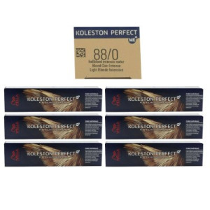Wella Koleston 6 x 60 ml 88/0 hellblond intensiv natur