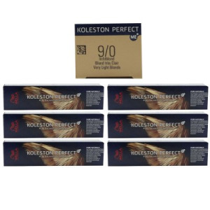 Wella Koleston 6 x 60 ml 9/0 lichtblond