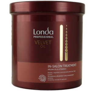 Londa Velvet Oil Treatment 750 ml tiefenreinigende Maske mit Arganöl