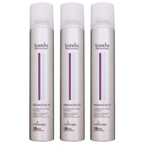 Londa Style Dramatize It 3 x 500 ml extrastarker Haarschaum