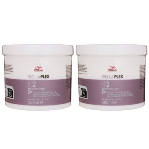 Wella Wellaplex No2 Bond Stabilizer Mask 2 x 500 ml Verstärkende Haarkur Haarmaske