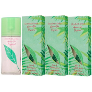 Elizabeth Arden Green Tea Tropical 3 x 100 ml Eau de Toilette EDT Damenduft