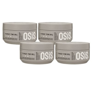 Schwarzkopf Osis Tipsy Twirl 4 x 300 ml wellen - & lockendefinierendes Haargel