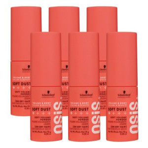 Schwarzkopf Osis Soft Dust 6 x 10 g Volumenpuder Spray