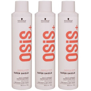 Schwarzkopf Osis Super Shield 3 x 300 ml Hitzeschutzspray