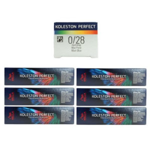 Wella Koleston Perfect ME Special Mix 6 x 60 ml 0/28 Matt Blau