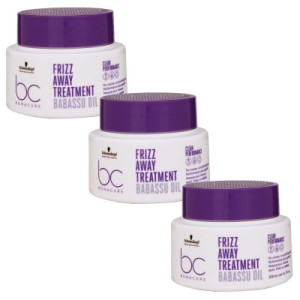 Schwarzkopf BC Bonacure Frizz Away Treatment 3 x 200 ml Haarkur
