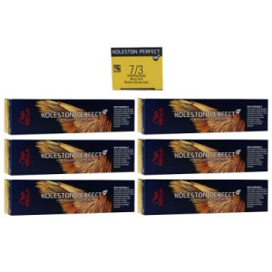 Wella Koleston Perfect ME Rich Naturals 6 x 60 ml 7/3 mittelblond gold