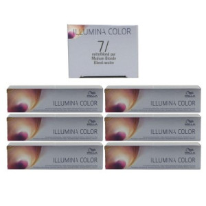 Wella Illumina 6 x 60 ml 7/ mittelblond