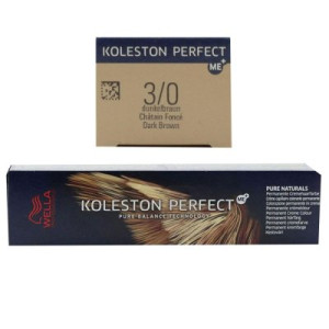 Wella Koleston Perfect ME Pure Naturals 60 ml 3/0 dunkelbraun