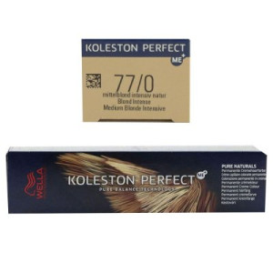 Wella Koleston Perfect ME Pure Naturals 60 ml 77/0 mittelblond intensiv natur