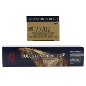 Wella Koleston Perfect ME Pure Naturals 60 ml 77/02 mittelblond intensiv natur matt