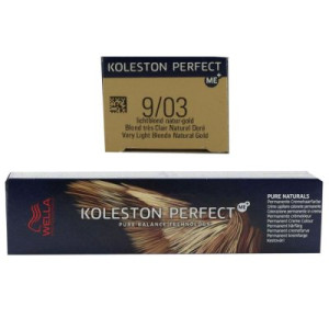 Wella Koleston Perfect ME Pure Naturals 60 ml 9/03 lichtblond natur gold