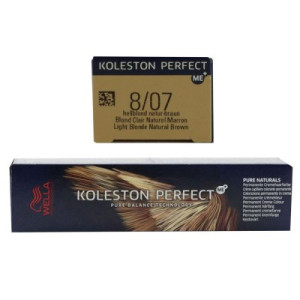 Wella Koleston Perfect ME Pure Naturals 60 ml 8/07 hellblond natur braun