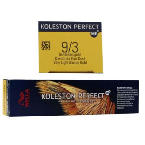 Wella Koleston Perfect ME Rich Naturals 60 ml 9/3 lichtblond gold