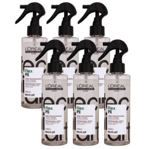 Loreal Tecni. ART Flex Pli 6 x 190 ml Hitzeschutzspray Thermospray
