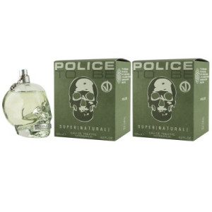 Police To Be Super Natural 2 x 125 ml Eau de Toilette EDT Unisex