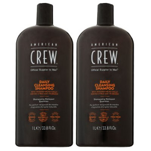 American Crew Daily Cleansing Shampoo 2 x 1000 ml Reinigungsshampoo