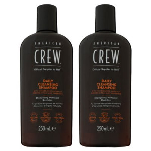 American Crew Daily Cleansing Shampoo 2 x 250 ml Reinigungsshampoo
