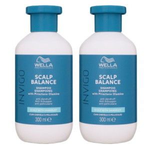 Wella Invigo Scalp Balance Anti Dandruff 2 x 300 ml Shampoo Anti Schuppen Shampoo