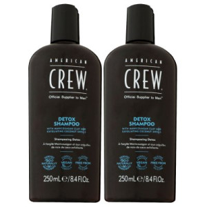 American Crew Reinigungsshampoo 2 x 250 ml Haarshampoo Herren