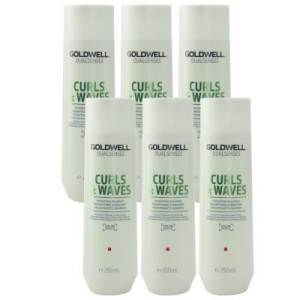 Goldwell Dualsenses Curls & Waves Hydrating 6 x 250 ml Shampoo für lockiges Haar
