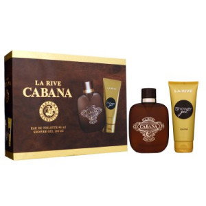 La Rive Cabana 90 ml Eau de Toilette EDT Herrenduft & 100 ml Showergel Duschgel