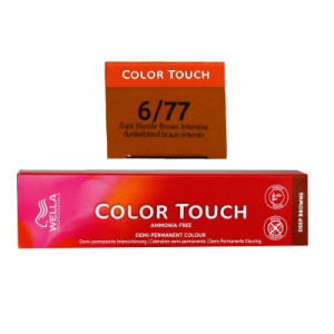 Wella Color Touch Deep Browns 60 ml 6/77 dunkelblond braun-intensiv Intensiv Tönung