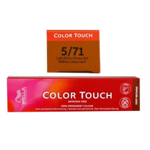 Wella Color Touch Deep Browns 60 ml 5/71 hellbraun braun asch Intensiv Tönung