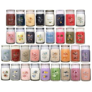 Yankee Candle Signature 2 Docht Duftkerze im Glas 567 g - Bayside Cedar