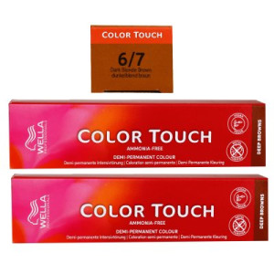 Wella Color Touch Deep Browns 2 x 60 ml 6/7 dunkelblond braun