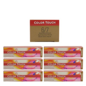 Wella Color Touch Deep Browns 6 x 60 ml 6/7 dunkelblond braun