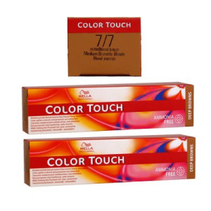 Wella Color Touch Deep Browns 2 x 60 ml 7/7 mittelblond braun