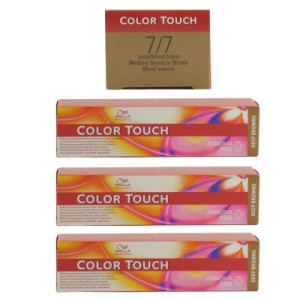 Wella Color Touch Deep Browns 3 x 60 ml 7/7 mittelblond braun