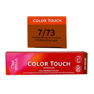 Wella Color Touch Deep Browns 60 ml 7/73 mittelblond braun gold Intensiv Tönung