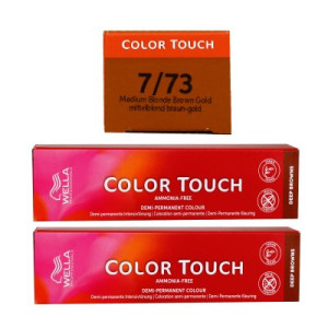 Wella Color Touch Deep Browns 2 x 60 ml 7/73 mittelblond braun gold