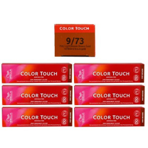 Wella Color Touch Deep Browns 6 x 60 ml 9/73 lichtblond braun gold