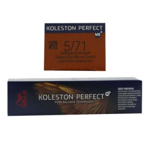 Wella Koleston Perfect ME Deep Browns 60 ml 5/71 hellbraun braun asch