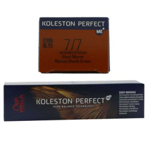 Wella Koleston Perfect ME Deep Browns 60 ml 7/7 mittelblond braun