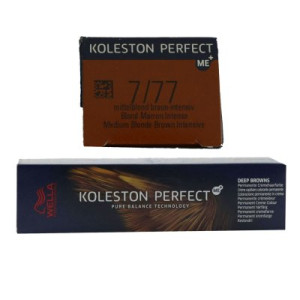 Wella Koleston Perfect ME Deep Browns 60 ml 7/77 mittelblond braun intensiv