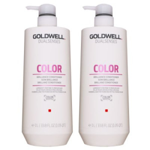 Goldwell Dualsenses Color Brilliance 2 x 1000 ml Conditioner für coloriertes feines Haar