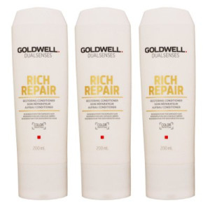 Goldwell Rich Repair 3 x 200 ml Aufbau Conditioner