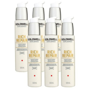 Goldwell Rich Repair 6 x 100 ml Serum 6 Effekte für strapaziertes Haar