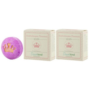 Duschkind festes Kindershampoo Prinzessin 2 x 56 g Haut und Haarpflege für weiches Haar
