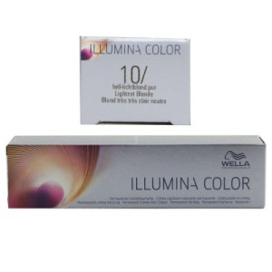 Wella Illumina 60 ml 10/ hell lichtblond permanente Cremehaarfarbe
