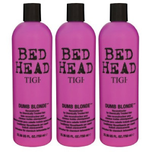 Tigi Bed Head Dumb Blonde Reconstructor 3 x 750 ml Conditioner Pflege Spülung